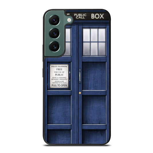 DOCTOR WHO TARDIS POLICE PUBLIC CALL BOX Samsung Galaxy S22 Case Cover