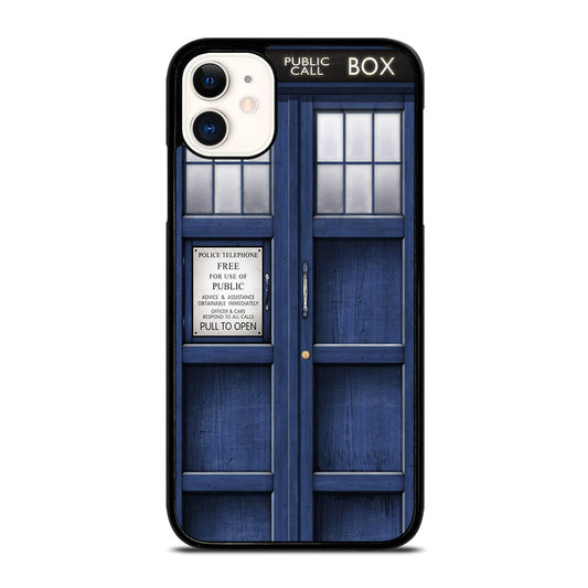 DOCTOR WHO TARDIS POLICE PUBLIC CALL BOX iPhone 11 Case Cover