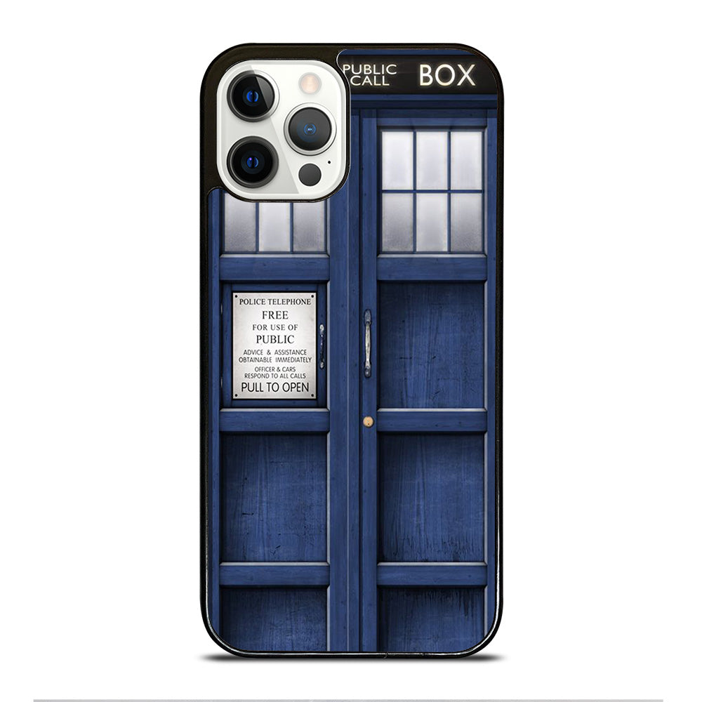 DOCTOR WHO TARDIS POLICE PUBLIC CALL BOX iPhone 12 Pro Case Cover