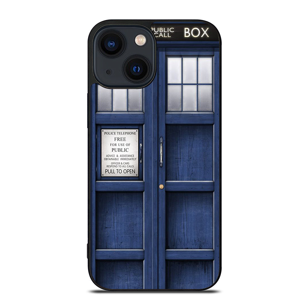 DOCTOR WHO TARDIS POLICE PUBLIC CALL BOX iPhone 14 Plus Case Cover