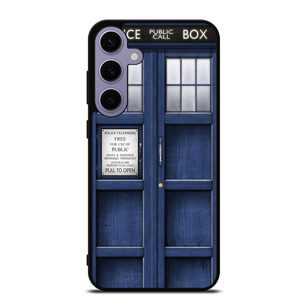 DOCTOR WHO TARDIS POLICE PUBLIC CALL BOX Samsung Galaxy S24 Plus Case Cover