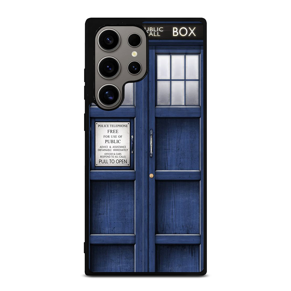 DOCTOR WHO TARDIS POLICE PUBLIC CALL BOX Samsung Galaxy S24 Ultra Case Cover