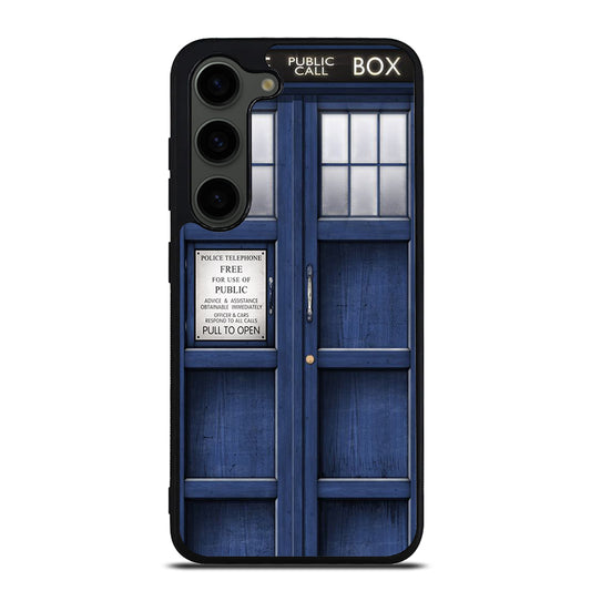 DOCTOR WHO TARDIS POLICE PUBLIC CALL BOX Samsung Galaxy S23 Plus Case Cover