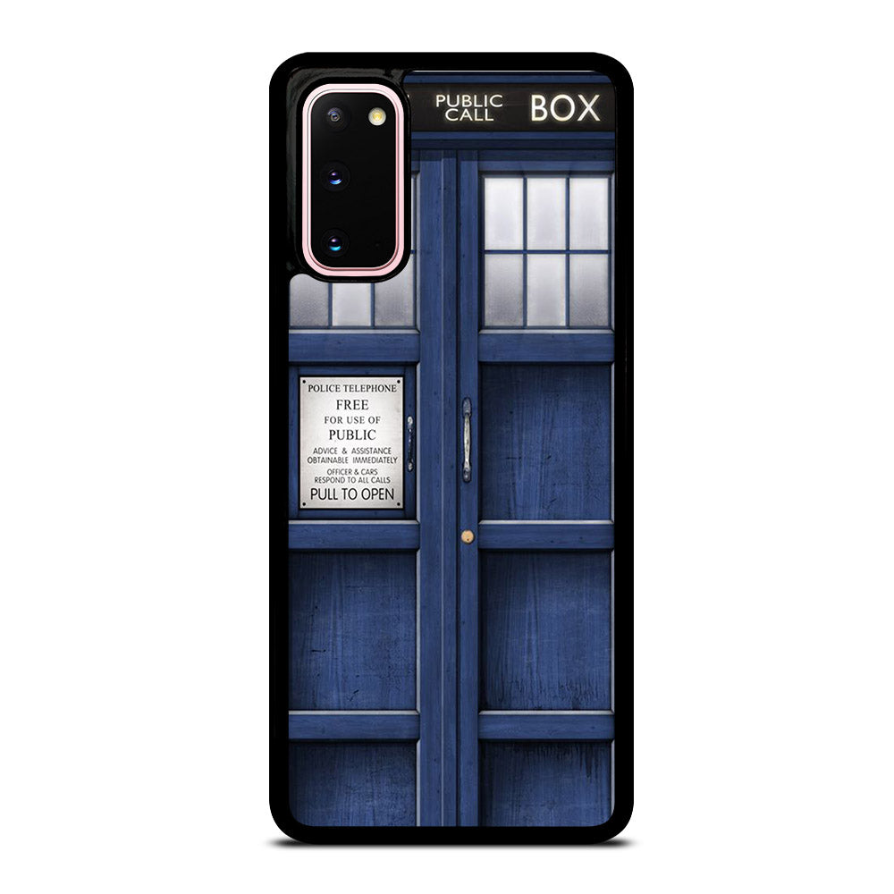 DOCTOR WHO TARDIS POLICE PUBLIC CALL BOX Samsung Galaxy S20 Case Cover