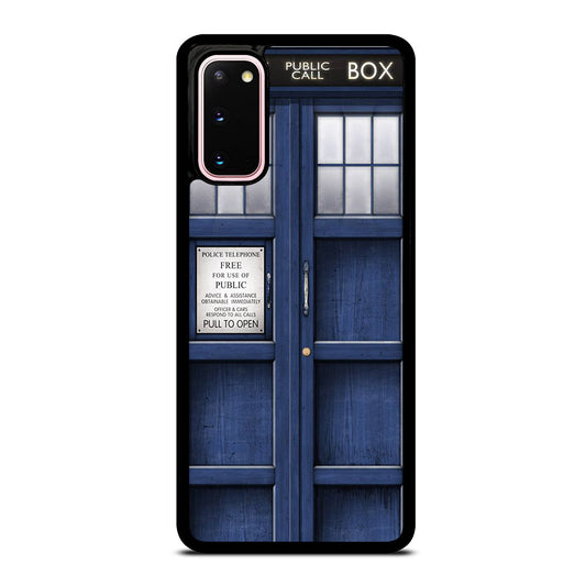 DOCTOR WHO TARDIS POLICE PUBLIC CALL BOX Samsung Galaxy S20 Case Cover