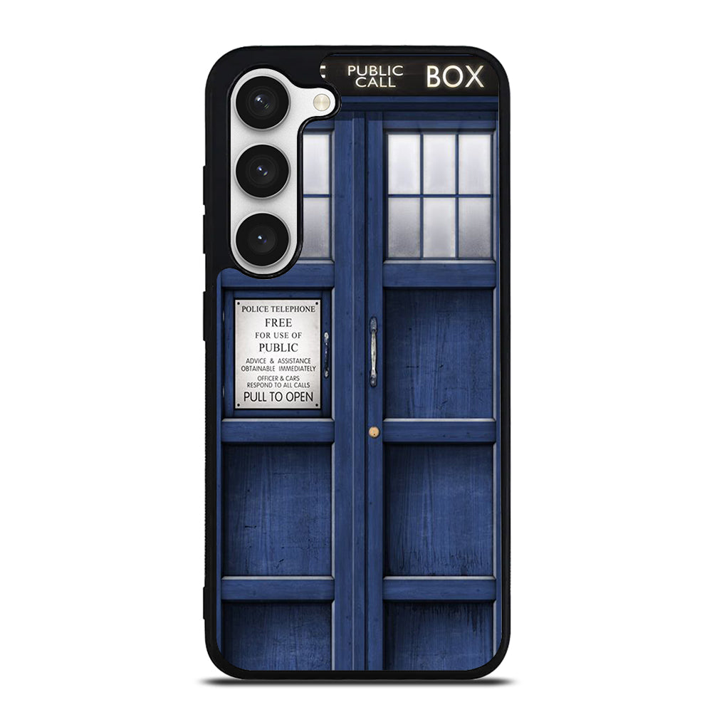DOCTOR WHO TARDIS POLICE PUBLIC CALL BOX Samsung Galaxy S23 Case Cover