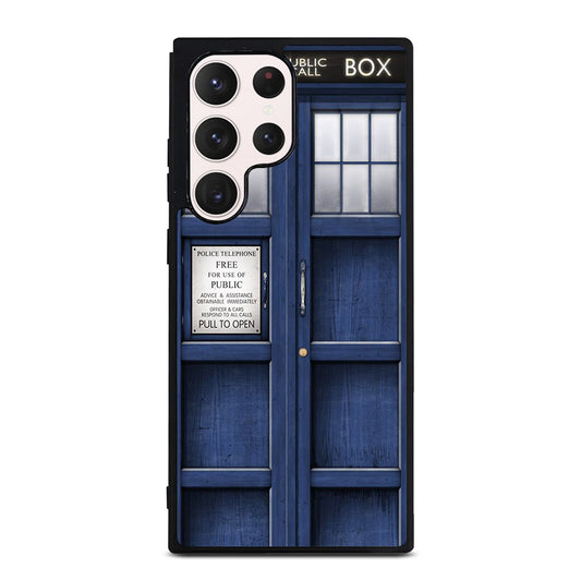 DOCTOR WHO TARDIS POLICE PUBLIC CALL BOX Samsung Galaxy S23 Ultra Case Cover