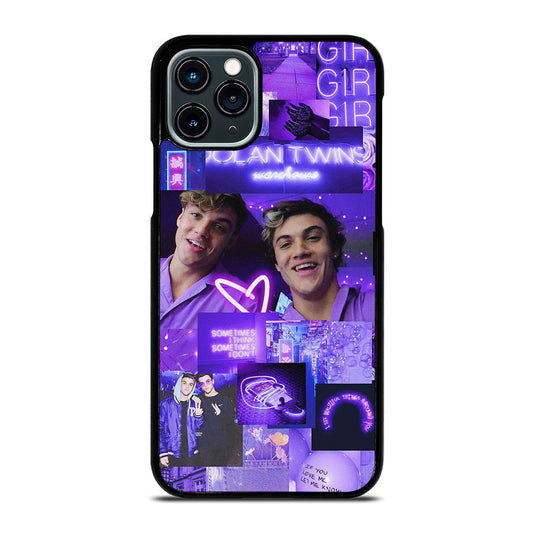 DOLAN TWINS PURPLE iPhone 11 Pro Case Cover
