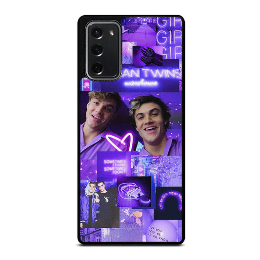DOLAN TWINS PURPLE Samsung Galaxy Note 20 Case Cover