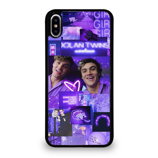 DOLAN TWINS PURPLE iPhone XS Max Case Cover