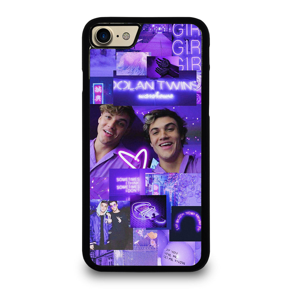 DOLAN TWINS PURPLE iPhone 7 / 8 Case Cover