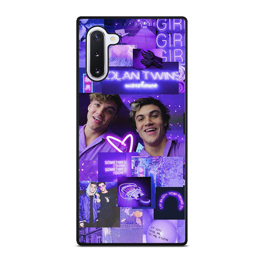 DOLAN TWINS PURPLE Samsung Galaxy Note 10 Case Cover