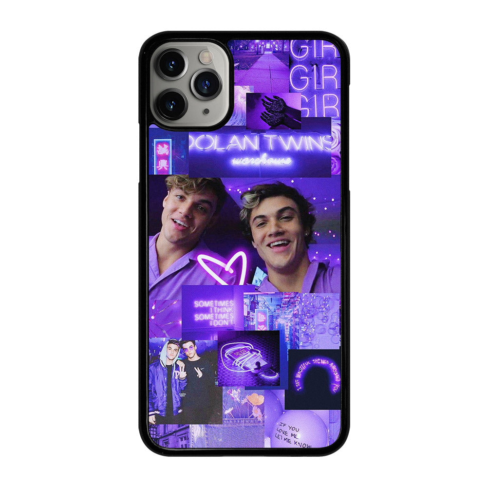 DOLAN TWINS PURPLE iPhone 11 Pro Max Case Cover