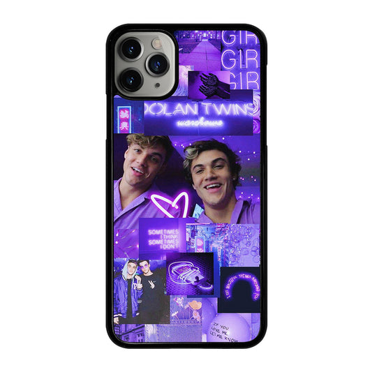 DOLAN TWINS PURPLE iPhone 11 Pro Max Case Cover