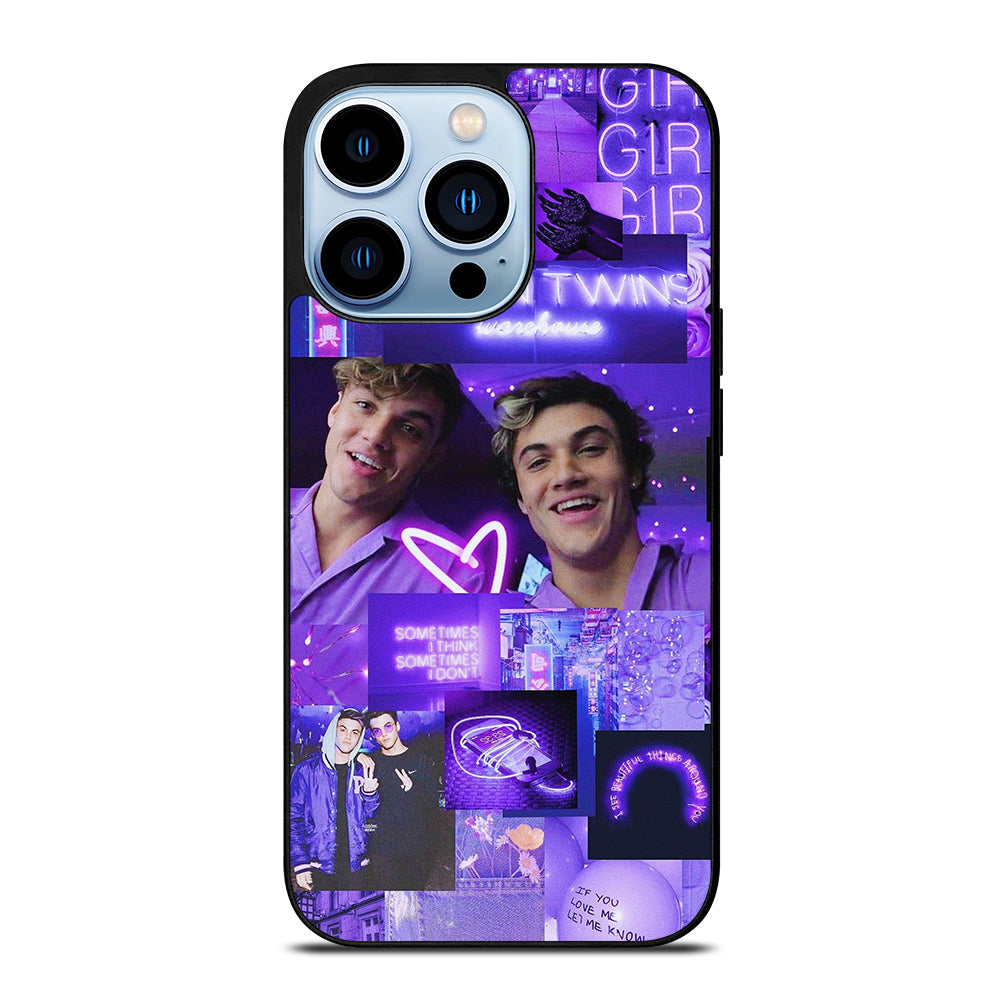 DOLAN TWINS PURPLE iPhone 13 Pro Max Case Cover