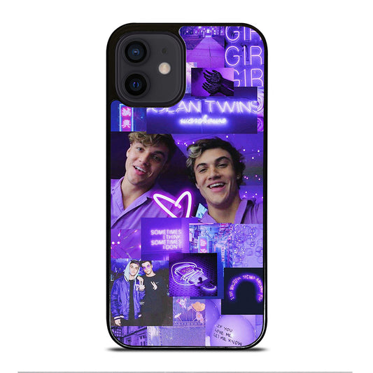 DOLAN TWINS PURPLE iPhone 12 Mini Case Cover