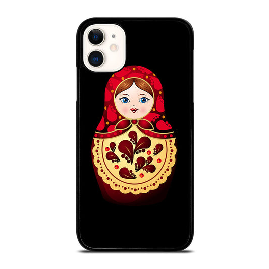 DOLLS RUSSIAN MATRYOSHKA NESTING 2 iPhone 11 Case Cover