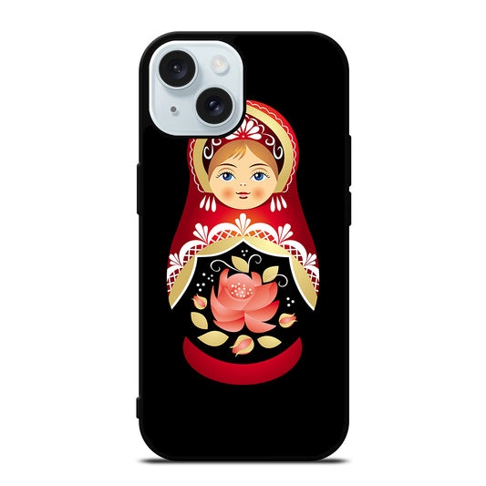 DOLLS RUSSIAN MATRYOSHKA NESTING 1 iPhone 15 Case Cover
