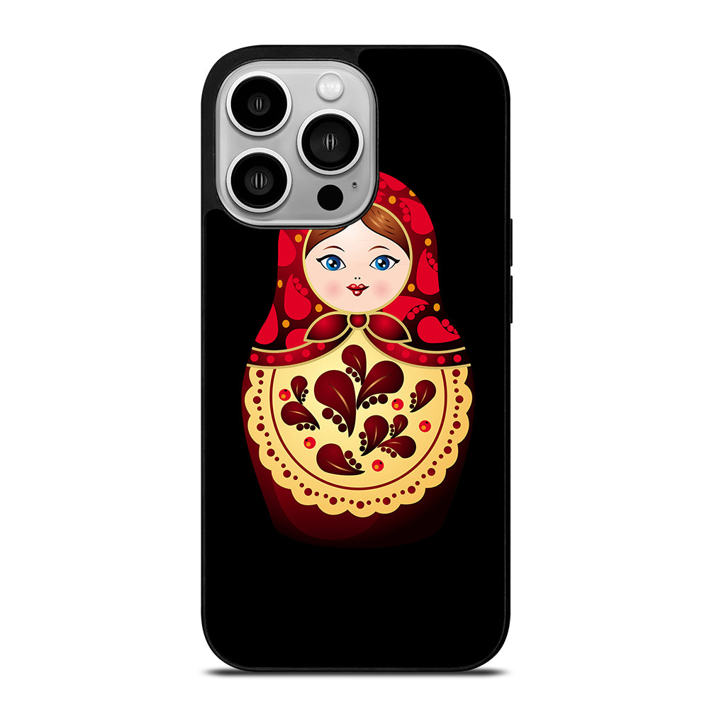 DOLLS RUSSIAN MATRYOSHKA NESTING 2 iPhone 14 Pro Case Cover