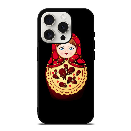 DOLLS RUSSIAN MATRYOSHKA NESTING 2 iPhone 15 Pro Case Cover