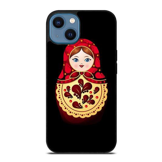 DOLLS RUSSIAN MATRYOSHKA NESTING 2 iPhone 14 Case Cover
