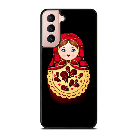DOLLS RUSSIAN MATRYOSHKA NESTING 2 Samsung Galaxy S21 Case Cover