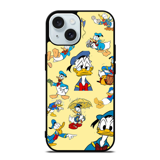 DONALD DUCK COLLAGE iPhone 15 Case Cover