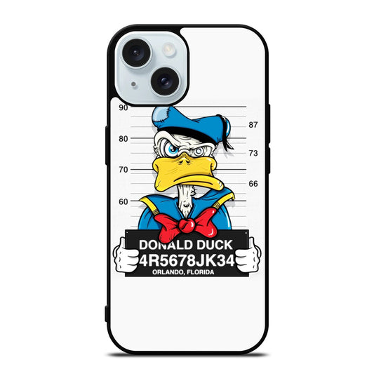 DONALD DUCK PRISON iPhone 15 Case Cover