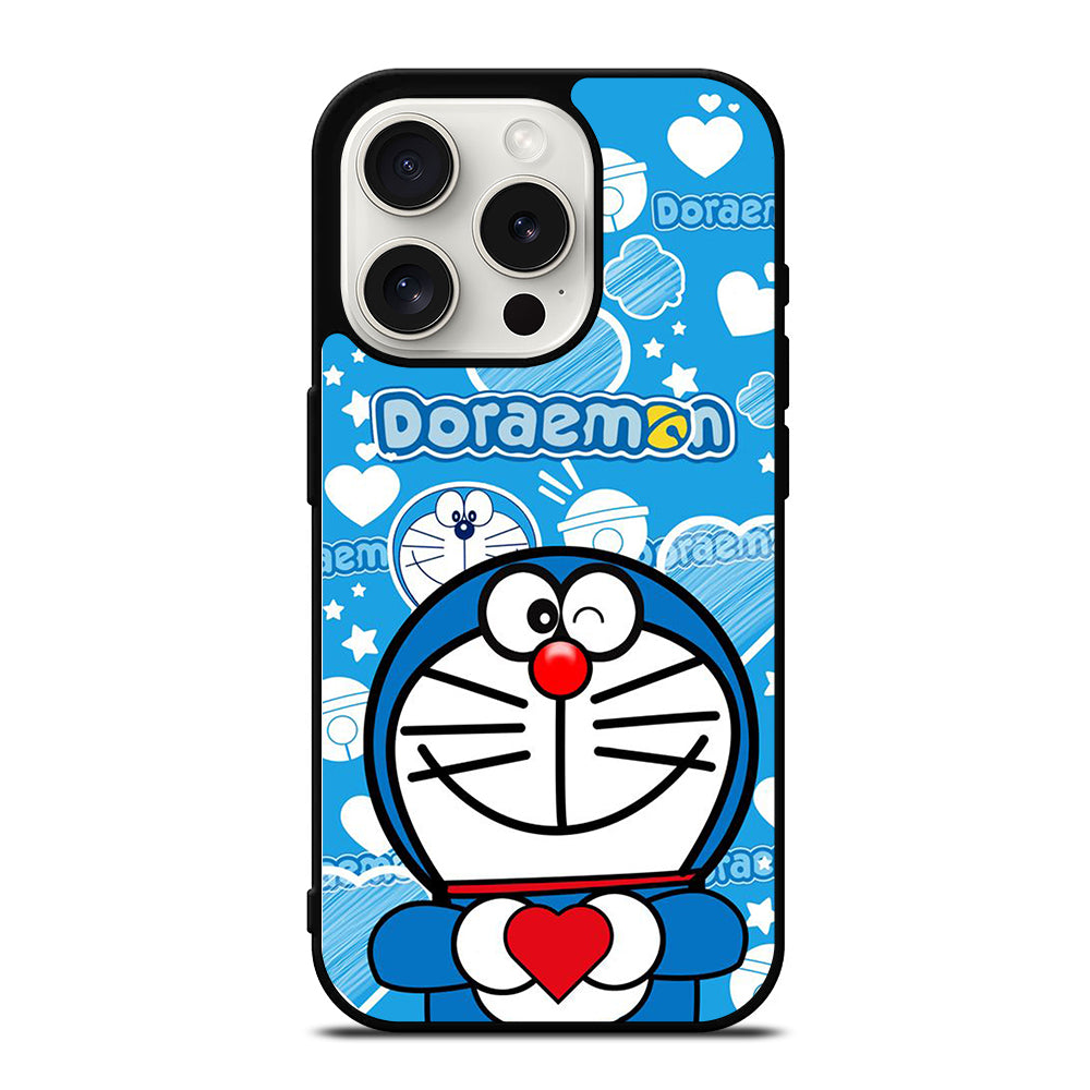 DORAEMON ANIME CUTE iPhone 15 Pro Case Cover