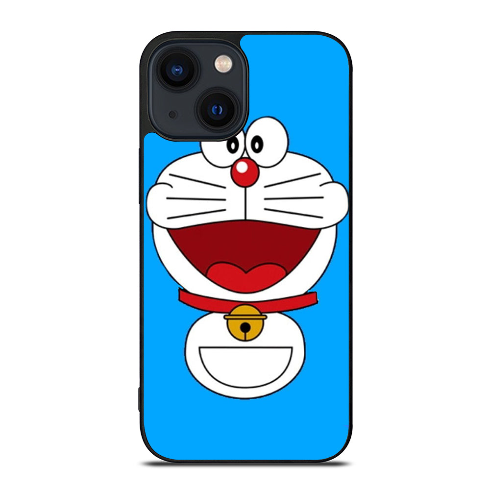 DORAEMON SMILE FACE iPhone 14 Plus Case Cover