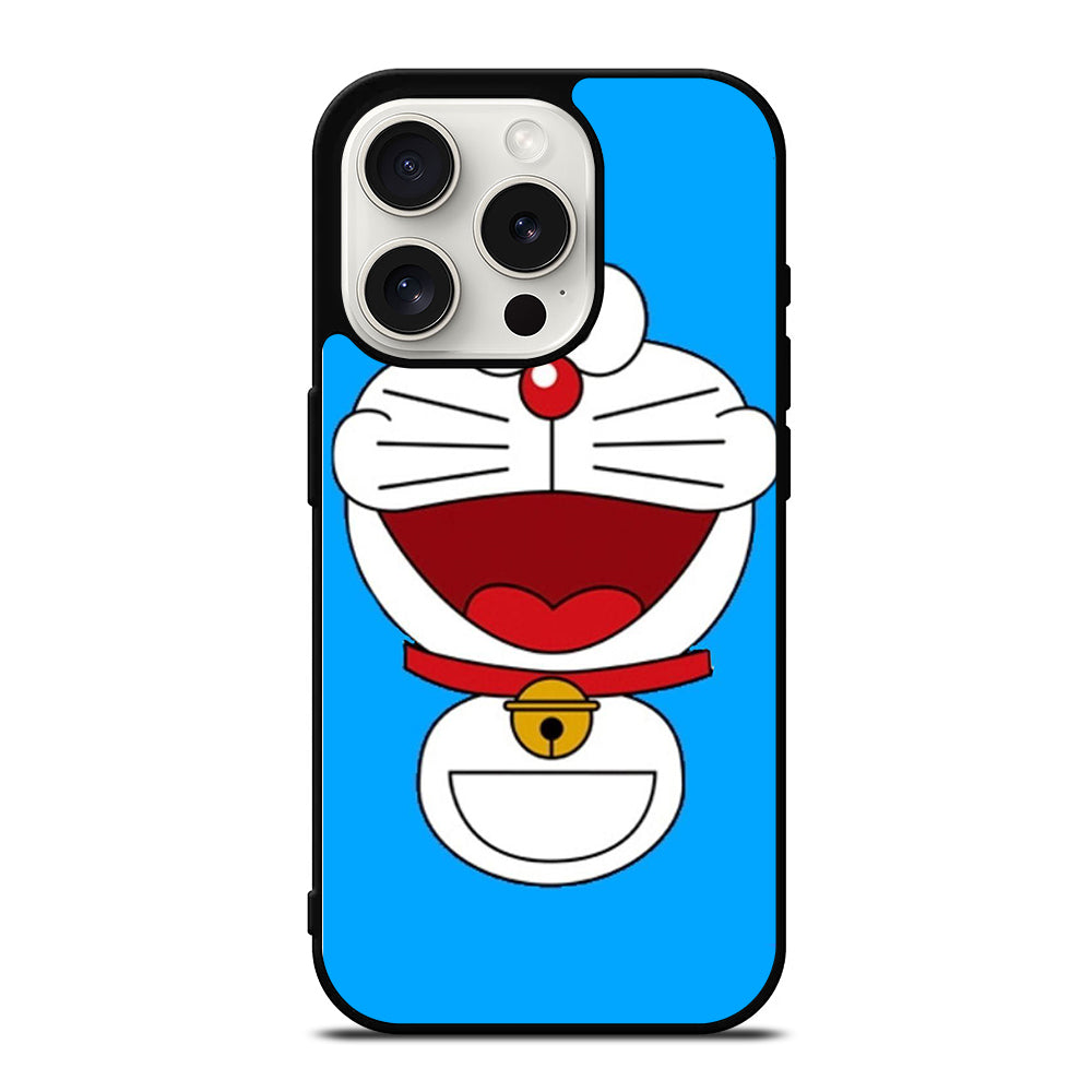 DORAEMON SMILE FACE iPhone 15 Pro Case Cover