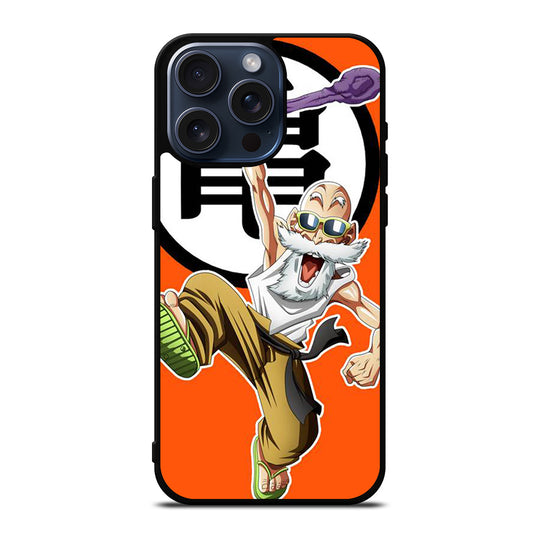 DRAGON BALL MASTER ROSHI ANIME iPhone 15 Pro Max Case Cover