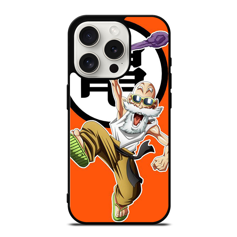DRAGON BALL MASTER ROSHI ANIME iPhone 15 Pro Case Cover