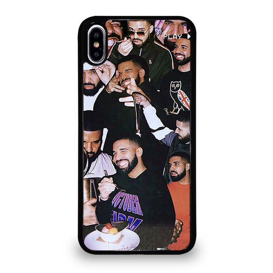 DRAKE RAPPER COLLAGE iPhone XS Max Case Cover