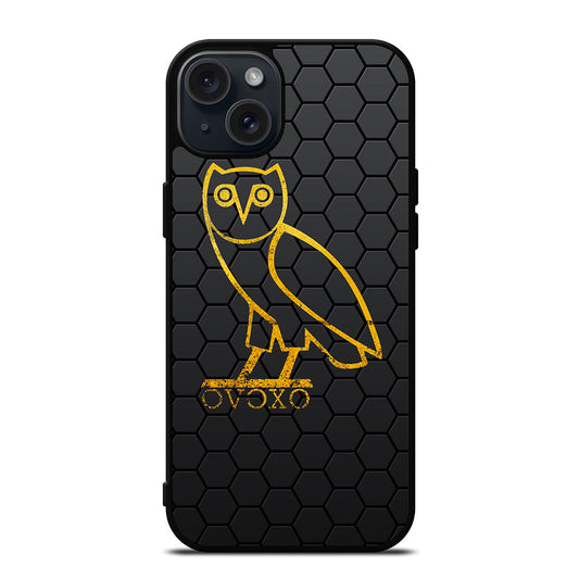 DRAKE OVOXO GOLD LOGO iPhone 15 Plus Case Cover