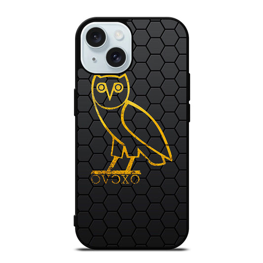 DRAKE OVOXO GOLD LOGO iPhone 15 Case Cover