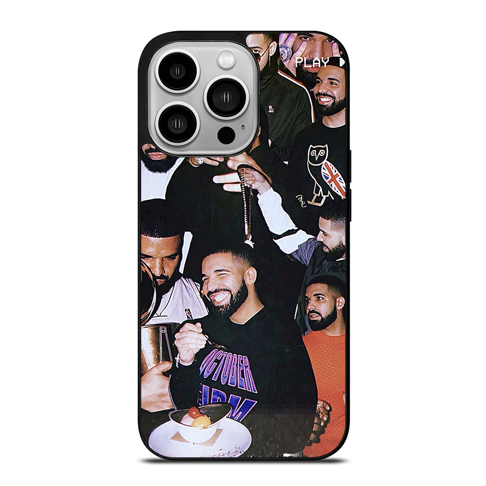 DRAKE RAPPER COLLAGE iPhone 14 Pro Case Cover