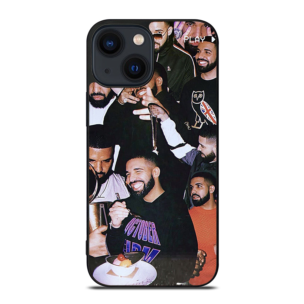 DRAKE RAPPER COLLAGE iPhone 14 Plus Case Cover