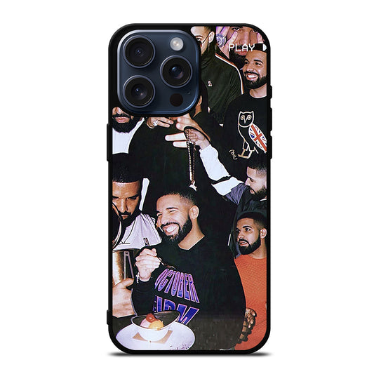 DRAKE RAPPER COLLAGE iPhone 15 Pro Max Case Cover