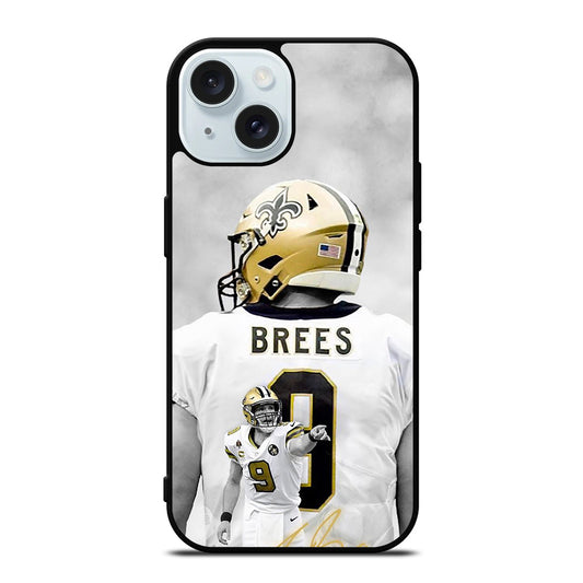 DREW BREES NEW ORLEANS SAINTS iPhone 15 Case Cover