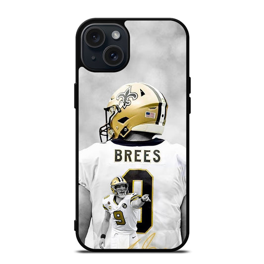 DREW BREES NEW ORLEANS SAINTS iPhone 15 Plus Case Cover