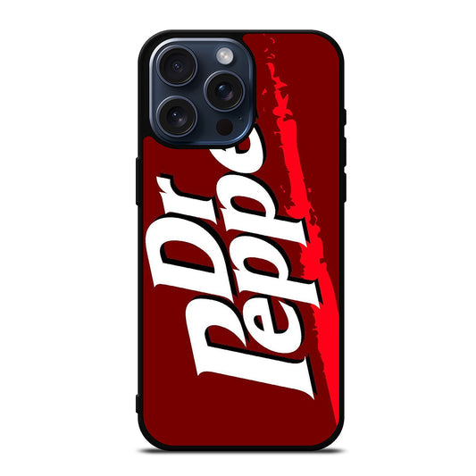 DR PEPPER BANANA LOGO 2 iPhone 15 Pro Max Case Cover