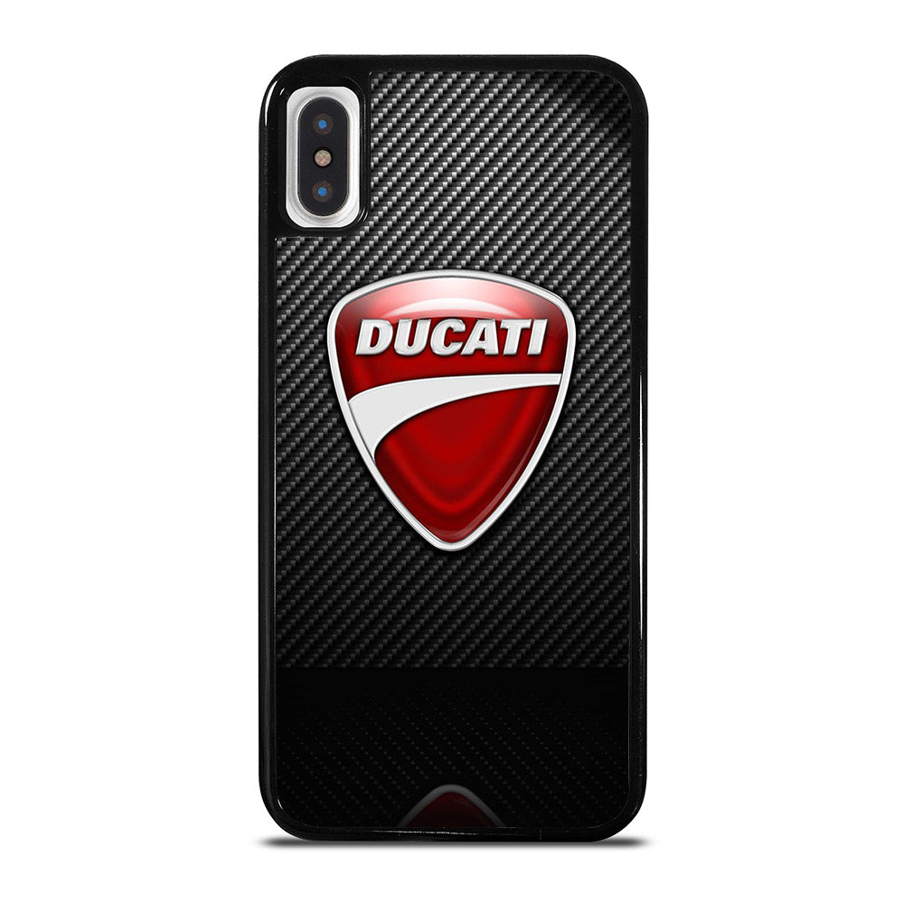 DUCATI CARBON LOGO iPhone X / XS Case Cover