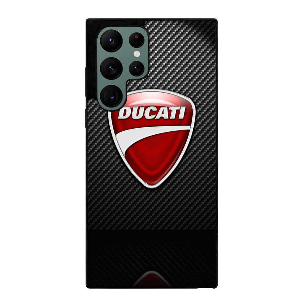 DUCATI CARBON LOGO Samsung Galaxy S22 Ultra Case Cover