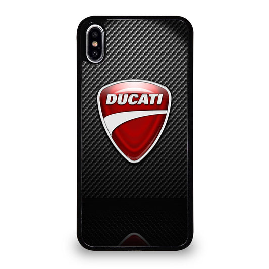 DUCATI CARBON LOGO iPhone XS Max Case Cover