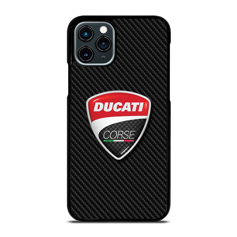 DUCATI CORSE CARBON LOGO iPhone 11 Pro Case Cover
