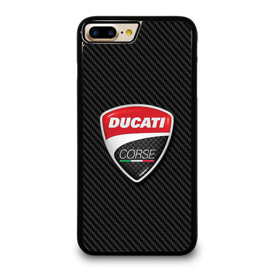 DUCATI CORSE CARBON LOGO iPhone 7 / 8 Plus Case Cover