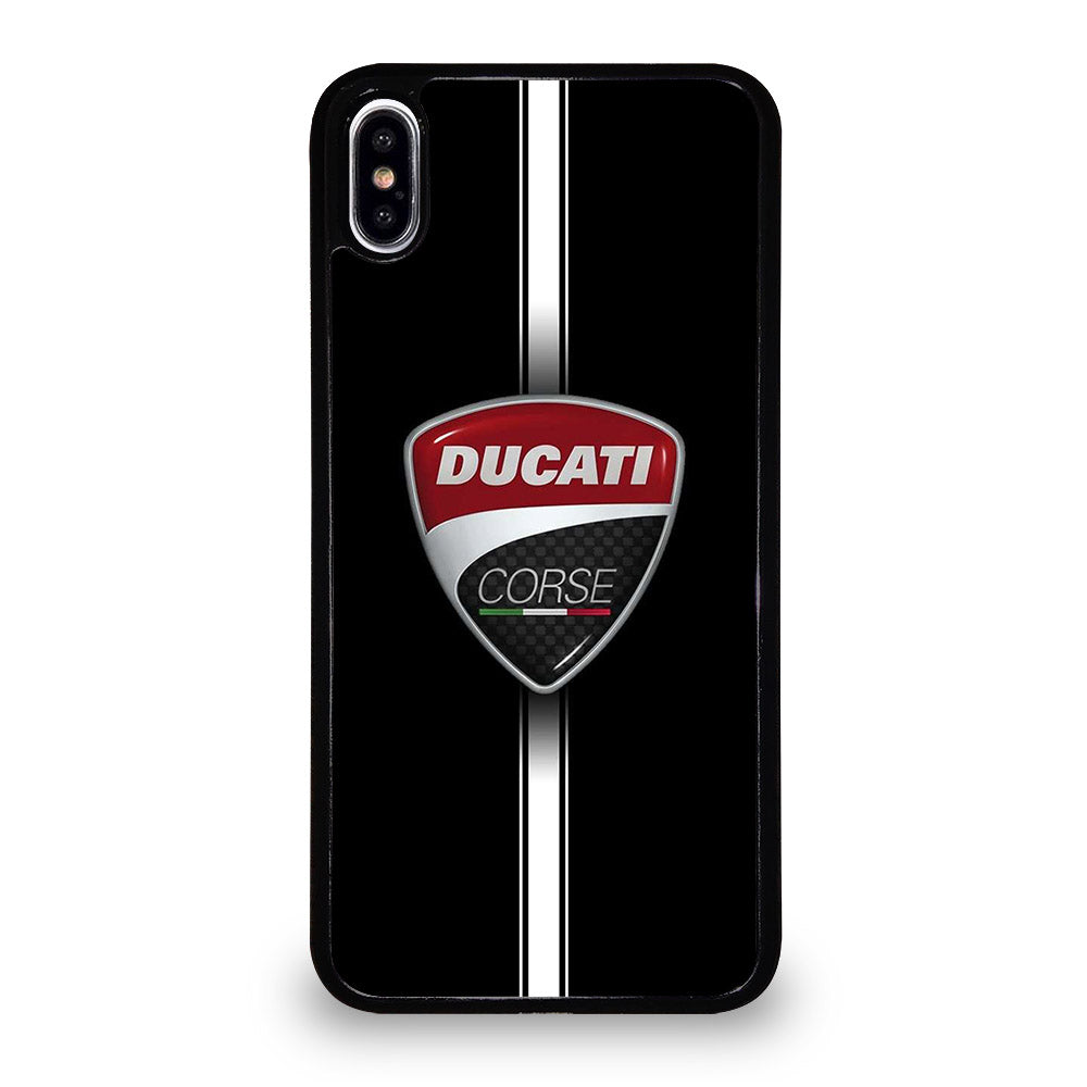 DUCATI CORSE STRIPE LOGO iPhone XS Max Case Cover