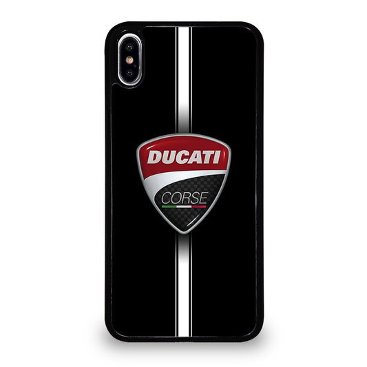 DUCATI CORSE STRIPE LOGO iPhone XS Max Case Cover