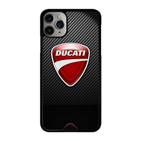 DUCATI CARBON LOGO iPhone 11 Pro Max Case Cover